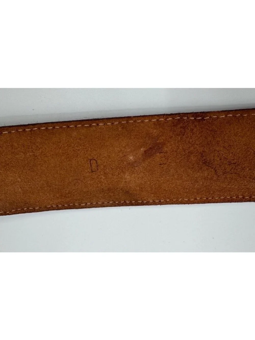Nocona USA Genuine Lizard Leather Belt Strap Brown Size 32  Vintage Style